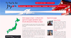 Desktop Screenshot of laroutedujapon.com